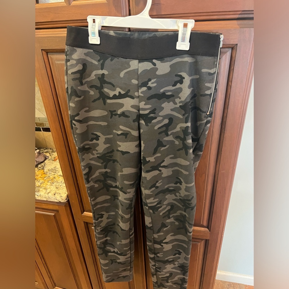 Camp print pants/leggings